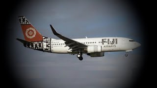 Air PacificFiji Airways Boeing 737 Fleet History 198119901992Present [upl. by Nysilla]