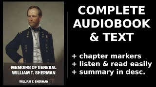 Memoirs of General William T Sherman 24 ❤️ By William T Sherman FULL Audiobook [upl. by Nolasba868]