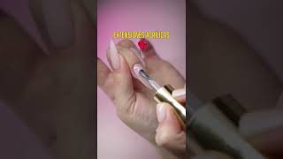 uñas polygel 💅🥰nailart shorts tutorialdeuñas nailsdesing [upl. by Ynamreg701]