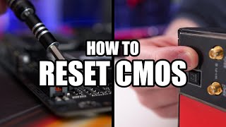 How To Reset Bios CMOS [upl. by Synn]