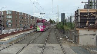 HTM tramlijn 11 Scheveningen Haven  Station Hollands Spoor  GTL8 3110 [upl. by Ahgiela]