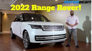 2022 Range Rover Walkaround  King Of All SUVs  MotorBeam [upl. by Mayes]