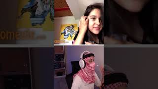 Masked Arab halal mode part6 Roasting on omegle funny shorts MaskedArab [upl. by Celka]