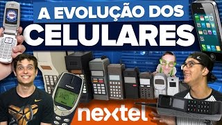 A EVOLUÇÃO DOS CELULARES [upl. by Sabelle]