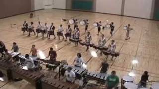 UNT Indoor Drumline Fall 2005 wwwgeologysmuedudpawwwsound [upl. by Acyre368]