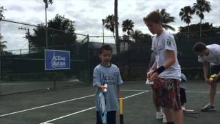 ACEing Autism clinic at The Delray Beach Open 2016 [upl. by Mikah931]