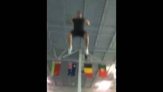 Coach Kyle Bouncing Cool Trampoline Flips [upl. by Ahsekal]