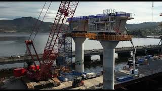 Bridgewater Bridge fly through July 2024 [upl. by Elodia]