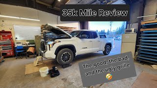 2023 Tundra 35k Mile Review  Twin Turbo 35 Real World Ownership Experience [upl. by Sardella669]