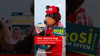 Rosi Rostock singt auf der Hanse Sail 2024 shorts [upl. by Idnat]