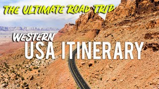 THE ULTIMATE WESTERN USA ROAD TRIP ITINERARY [upl. by Ena969]