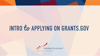 Intro to Grantsgov  Applying for a Federal Grant on Grantsgov [upl. by Nyrraf]