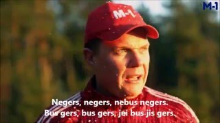 M1 ir Saulėnas – „Negers“ Kalėdos 2015 lyrics [upl. by Enaillil]