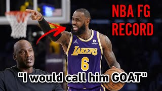 Can LeBron Break the NBA Field Goal Record [upl. by Skilken]