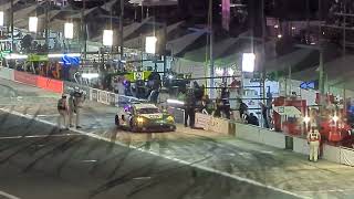 2024 Daytona 24 hour IMSA Sports Car Race Pit Lane [upl. by Almita]