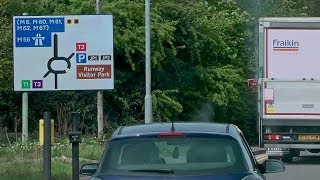 Linksverkehr in England ua Kreisverkehr kurz erklärt – 1Teil [upl. by Meil]