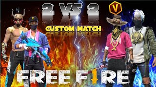 2 v2 কাস্টম ম্যাচ robin gamingamp opkakon 💥🤬🦿 free fire max  Garena [upl. by Eardnoed195]