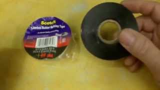 Scotch3M SelfAmalgamating Linerless Rubber Splicing Tape Item 2242 [upl. by Nitsej575]