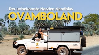 Bis zum Caprivi Von Ruacana über Oshakati nach Rundu  Interessante Fahrt durchs Ovamboland Namibia [upl. by Ydoc]