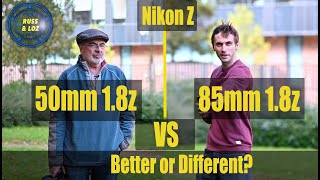 Nikon 50 18z VS 85 18z  Obvious choice [upl. by Mcintyre536]