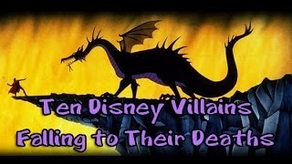 My Top 10 Favorite Disney Villain Deaths [upl. by Michi]