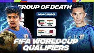 Indian football team Group Looking Scary FIFA World Cup 2026 Qualifiers [upl. by Beker308]