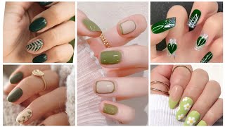 Gorgeous Green Nail Designs Ideas 2023 [upl. by Maxim]