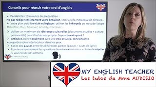 Méthodologie B2  lépreuve dEXPRESSION ORALE BAC anglais  conseils de réussite [upl. by Jae714]