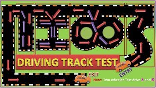 HOW TO DRIVING TRACK TEST RTO OFFICE HYDERABAD TELANGANA [upl. by Mccahill]