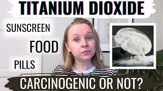 TITANIUM DIOXIDE TOXIC OR NOT NANOPARTICLES IN UVFILTERS FOOD AND MEDICINES [upl. by Nitsur]