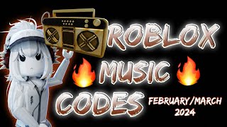 ROBLOX MUSIC CODES BEEN TESTED WORKING FebruaryMarch 2024 [upl. by Dahsra696]