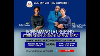 TAG GEITA PENUEL CHRISTIAN TABERNACLE KONGAMANO LA UREJESHO WA HAKI ZETU BY REV ANNAEL G PALLANGYO [upl. by Hayarahs]