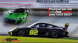 AUDI R8 LMS GT2 découvrez la lors de notre manche dUCS à HOCKENHEIM [upl. by Stoecker]