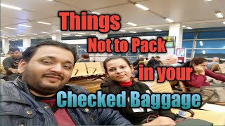 Check in Baggage Tips  Airport Check in Baggage [upl. by Jennilee]