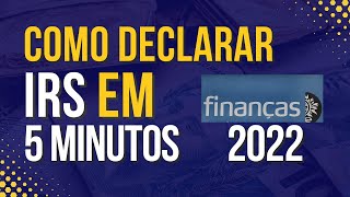 COMO DECLARAR IRS 2022 1 [upl. by Amahcen]