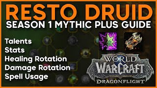 Mythic Guide Restoration Druid Dragonflight Season 1 [upl. by Neit409]