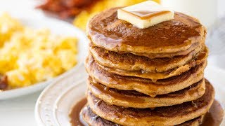 How to Make Healthy Whole Wheat Pancakes [upl. by Iago]