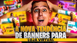 CRIE Banners Profissionais em Minutos SEM Experiência em Design [upl. by Yks613]