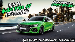 Top 5 Audi RS3 8Y Exhausts 2023 [upl. by Jillayne]