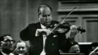 David Oistrakh plays Tchaikovsky Concerto 1st Mov Part 1 [upl. by Enihpad]