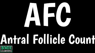 Antral Follicle Count Test  AFC Test  AFC Scan  Ovarian Reserve Testing  Resting Follicles [upl. by Apeed]