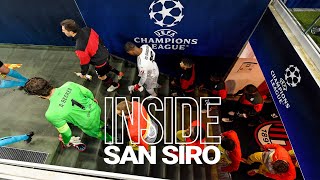 Inside San Siro Milan 12 Liverpool  The best view of the Reds comeback [upl. by Terle107]