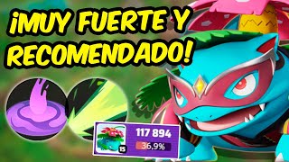 APRENDE A USAR AL RECIENTEMENTE BUFFEADO VENUSAUR ✨ Guía build medallas y gameplay  Pokemon Unite [upl. by Honniball]