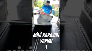 Mini Karavanımızı Nasıl Yaptık Video 1  Zemin karavan kendinyap doityourself almanya [upl. by Corley]