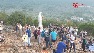 Medjugorje live from Apparition Hill [upl. by Aneerb]