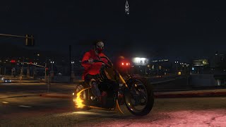 How to Get LCC Sanctus  GTA 5  Past DLC Bike Customization [upl. by Ahseka]