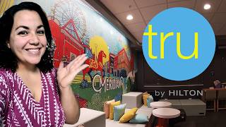 PrimeTravels  TRU Hotel by Hilton  Meridian MS  Full Hotel and Room 428 Tour [upl. by Herrington]