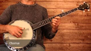 Mumford and Sons quotGhosts That We Knewquot Banjo Lesson With Tab [upl. by Hy524]