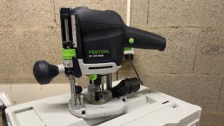 premier test Défonceuse Festool OF1010 REBQ [upl. by Mauretta]