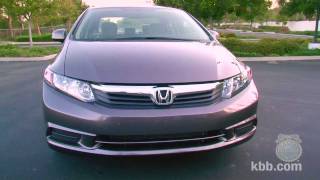 2012 Honda Civic Review  Kelley Blue Book [upl. by Glaudia]